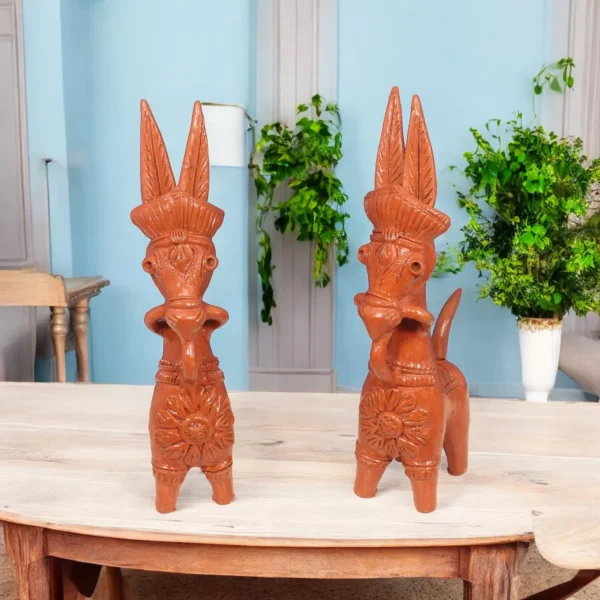 Handmade Terracotta Horse - Image 4