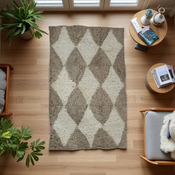 Tassel Handmade Braided Rug