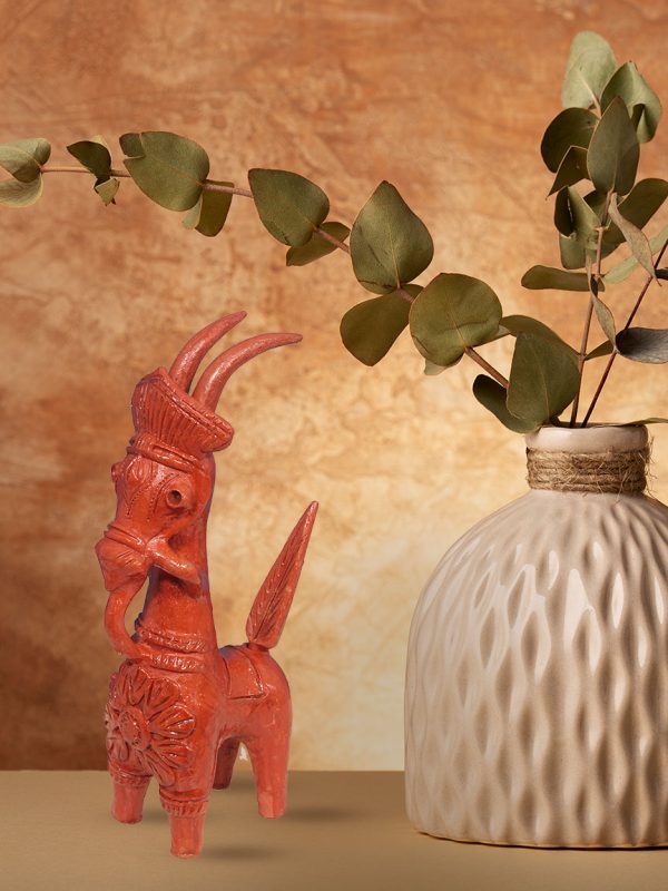 Handmade Terracotta Horse - Image 3