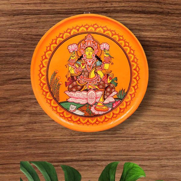 Godeese Laxmi sit on lotus