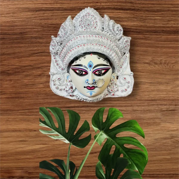 Durga Face (White)