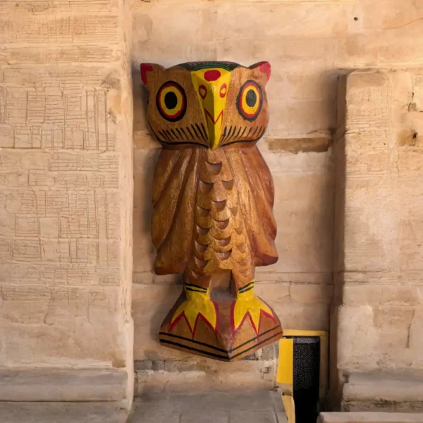 Owl Traditional Wooden Craft Of Burdhawan Of West Bengal (India) - Image 4