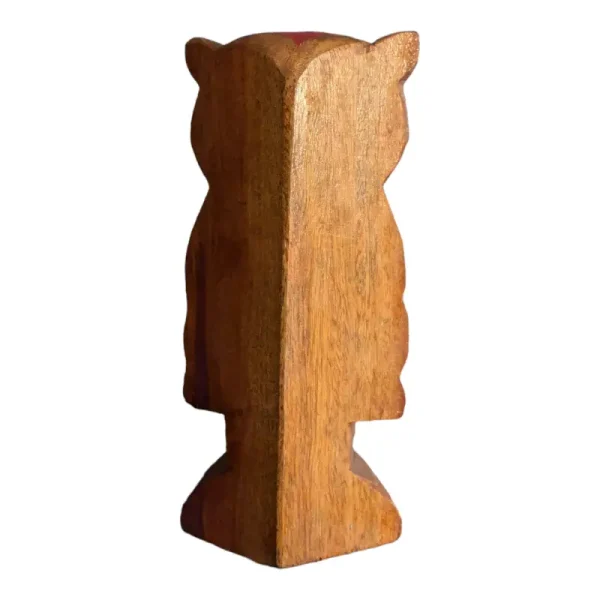 Owl Traditional Wooden Craft Of Burdhawan Of West Bengal (India) - Image 6