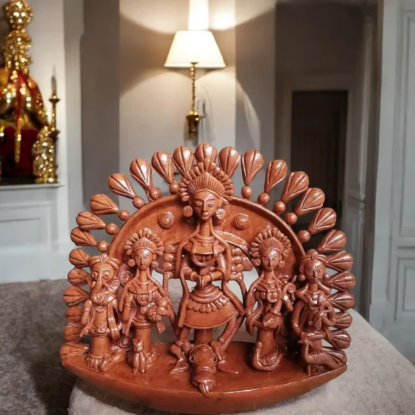 Maa Durga With Family - Image 2