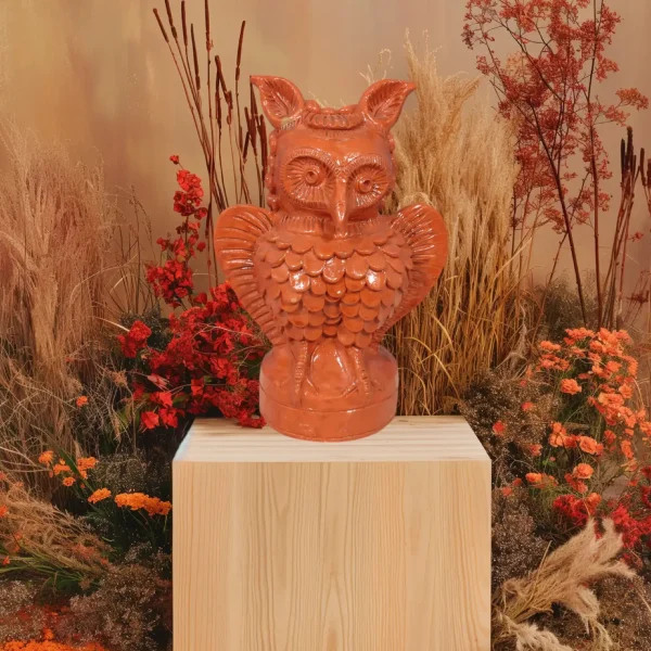 Terracotta Owl Single