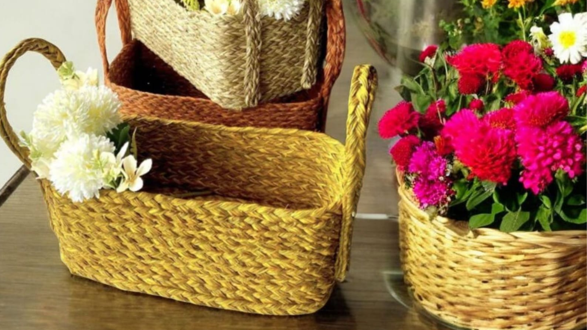 Sabai Grass Baskets